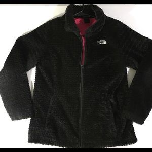 Girls North Face Black Coat Size 18 Xl Large